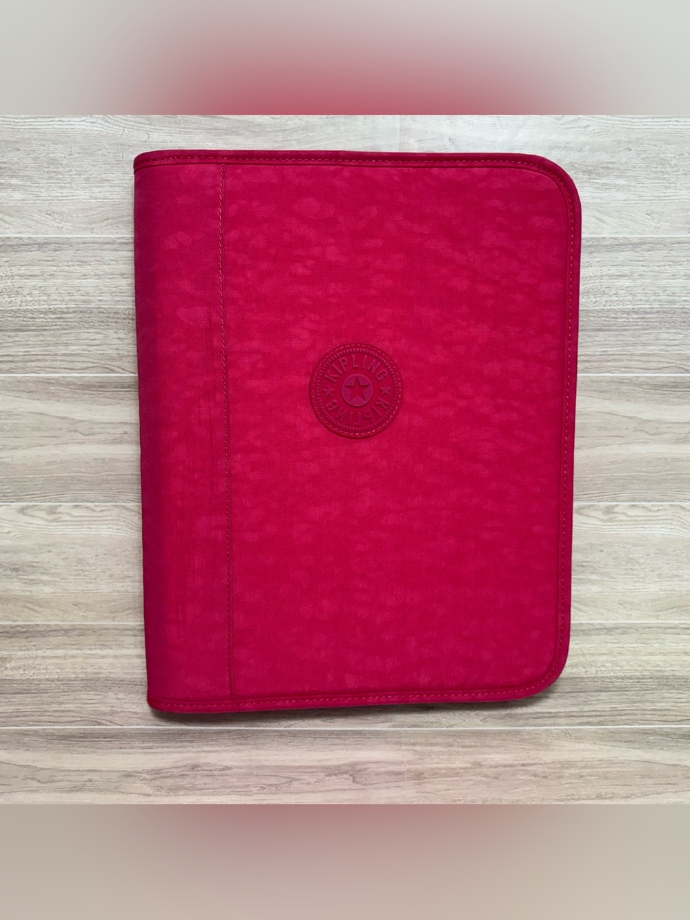Kipling Pink Ginny 3-Ring Binder